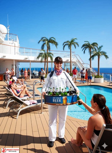 Portable bellytray serving coffee-to-go at London weekend market experience.