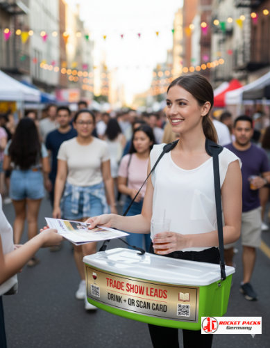 Belly tray Houston live campaign personal promotion and experience oriented marketing