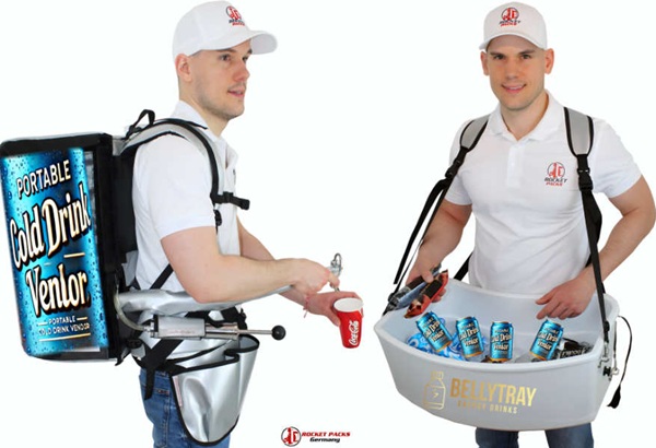 Customer stopper activation using bellytray marketing at the NRA Show, strategically designed to attract foot traffic and spark immediate consumer engagement within the bustling foodservice trade fair. This mobile, hands-free display solution allows brand ambassadors to present product samples—such as signature sauces, ready-to-drink beverages, or gourmet bites—directly to attendees in motion, much like a walking tasting station. Functioning as both a visual merchandising tool and a live point-of-sale trigger, the bellytray acts as a mobile mini-booth, ideal for stopping passersby, initiating conversations, and creating memorable brand impressions. Perfect for exhibitors aiming to stand out in crowded aisles and deliver a tactile, face-to-face product experience in the competitive landscape of foodservice innovation.