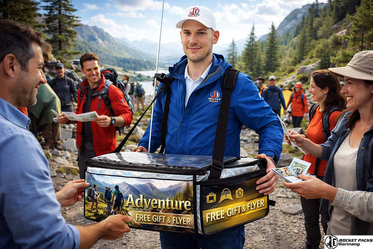 Cutting-edge bellytray supporting modern POS trends and store concepts for luxury shopper activation in a Paris premium retail district.