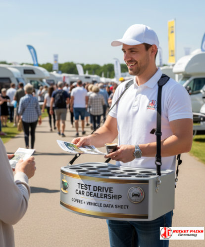 Cambridge beer festival sampling campaign and Rocketpacks drink industry live POS solution