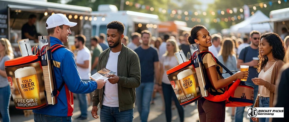 Eco-friendly vending tray for organic ice cream sampling in San Francisco, climate-friendly equipment for sustainable brand activation and shopper orientation.