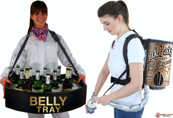 Festival bellytrays featured as impactful POS (Point of Sale) measures and call-to-action marketing tools at BELLAVITA EXPO – CHICAGO, the premier trade show for Italian food and beverage excellence. These hands-free, mobile sampling trays enable brand ambassadors to serve gourmet snacks, fine beverages, and artisanal products directly to attendees, creating personal, high-touch engagement in bustling expo environments. Ideal for enhancing brand storytelling, triggering impulse interest, and driving trial-to-purchase conversions, the ergonomic bellytrays combine visual merchandising with experiential marketing to elevate product visibility and buyer interaction at every touchpoint of the culinary showcase.