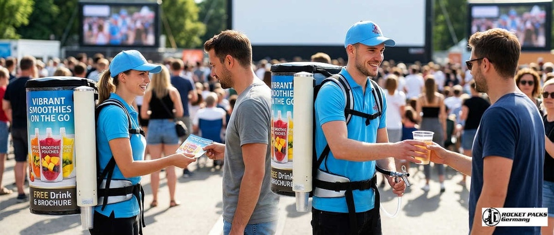 Festival food hawker tray for outdoor catering, waterproof and durable for mobile vending in all-weather environments.