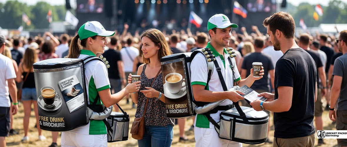 Full-service event marketing trays for global agencies, professional hawker tray manufacturer solution for international roadshows and live communication events.