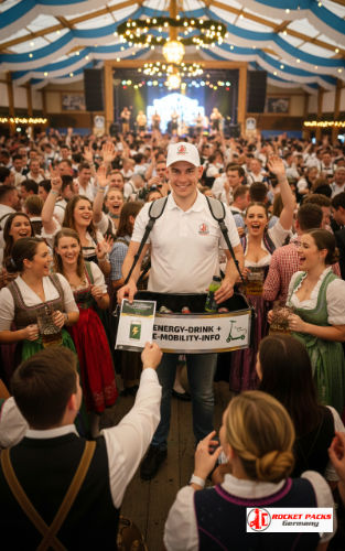 Manchester roadshow tasting with Rocketpacks human-to-human marketing and event partner service