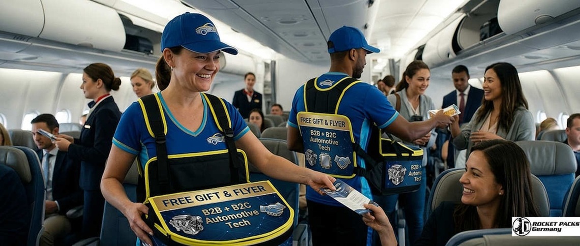 Sampling campaign inside an aircraft cabin