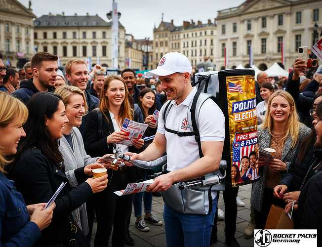 Ice cream samples distributed from a mobile sampling tray during a family event in Central Park, New York.