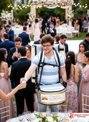 Sydney wine festival bellytray enabling mobile beverage vending and visual brand presentation.