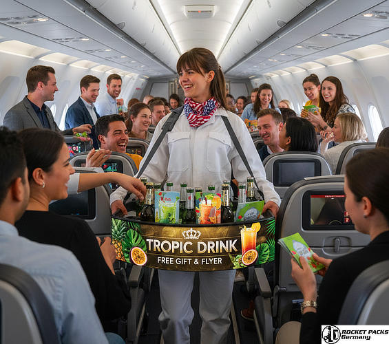 Innovative mobile vending solution for ice cream consumption and take-away service, optimizing shopper experience at a Miami Beach outdoor event.