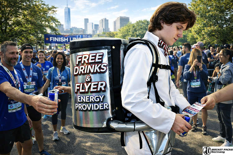 Professional mobile vending solution for take-away service and shopper orientation during the Amsterdam Carnival parade and city-wide live event.