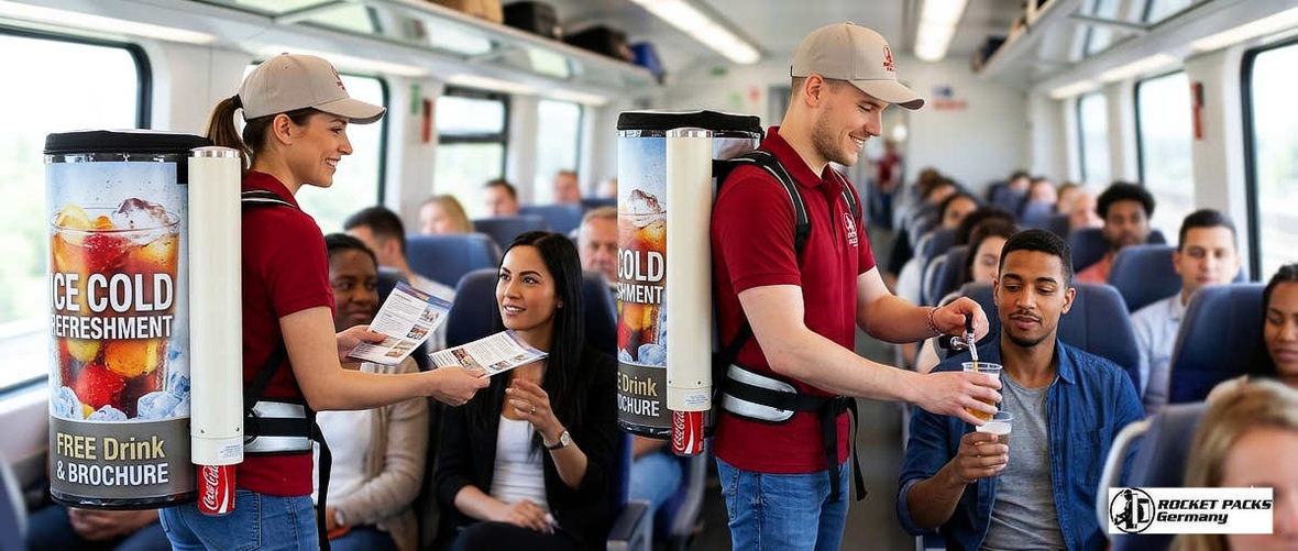 Innovative vending tray with mPOS integration for cashless transactions at San Francisco tech conferences and pop-up venues.