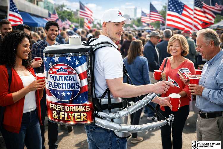 Professional mobile vending solution for take-away food distribution and shopper experience during an open-air concert and outdoor event in Melbourne.