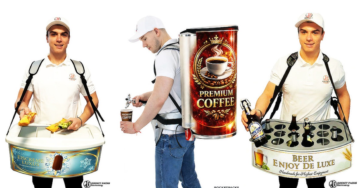 Professional vendor tray for mobile sampling and promotion. Premium manufacturer quality with fast worldwide shipping for international events.