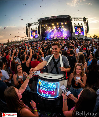 Vendor tray used for brand activation during Philadelphia Independence Day celebrations.