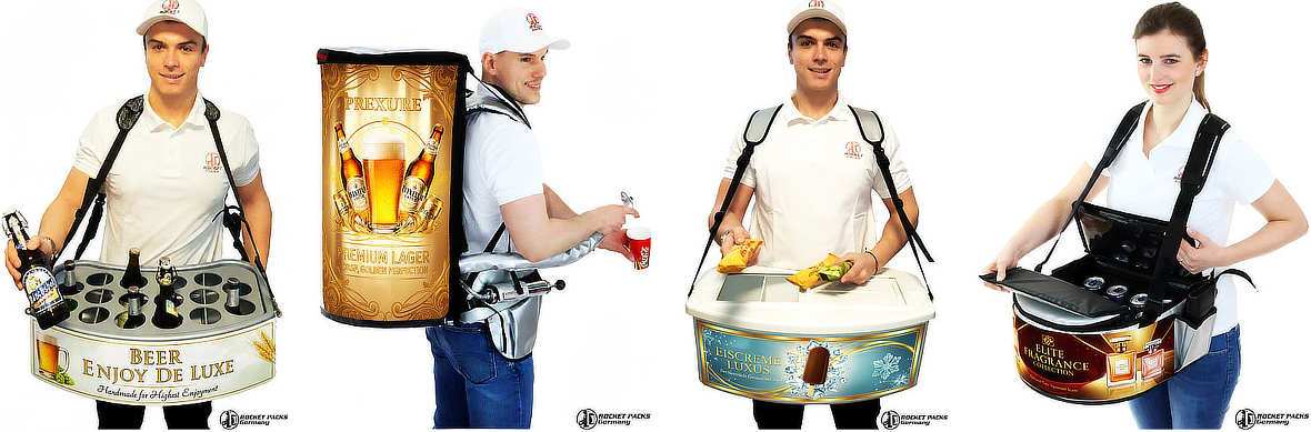 Professional beverage vendor tray for mobile sales in stadiums and events - Manufacturers direct