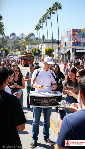 Professional vendor’s tray at Dallas Trade Fair used for coffee-to-go service and personalized POS campaign activation.